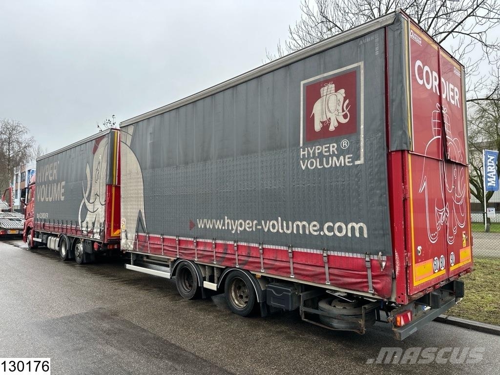 Mercedes-Benz Actros 2548 6x2, EURO 6, Lift roof, Combi 커튼사이더 트럭
