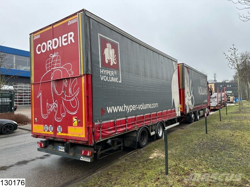 Mercedes-Benz Actros 2548 6x2, EURO 6, Lift roof, Combi 커튼사이더 트럭