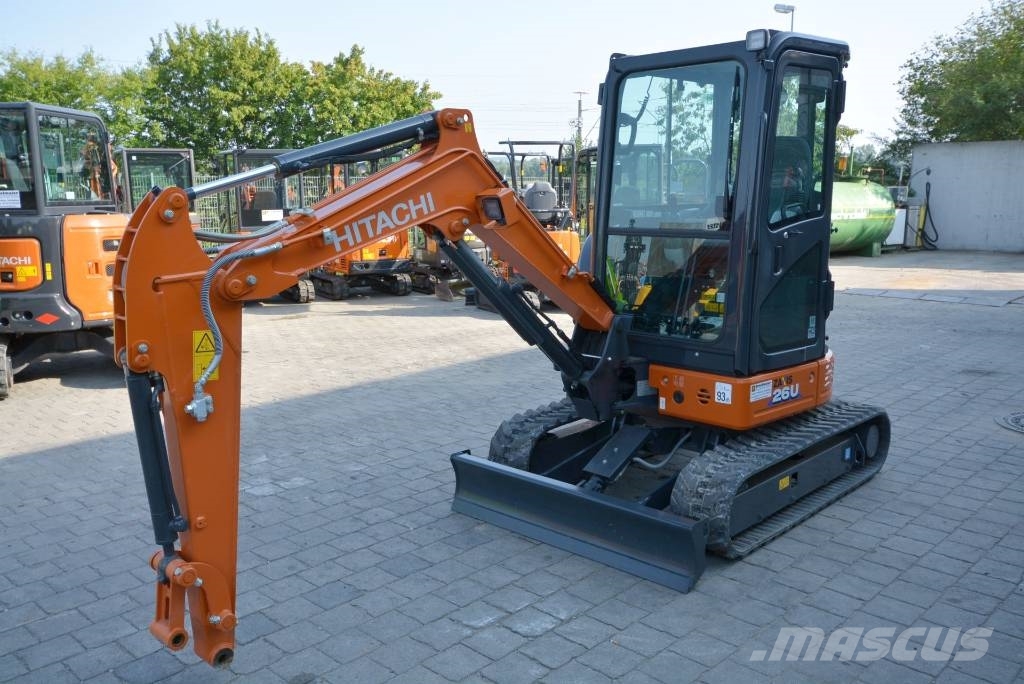 うきち＋ Compact Excavator - Wajax - Hitachi