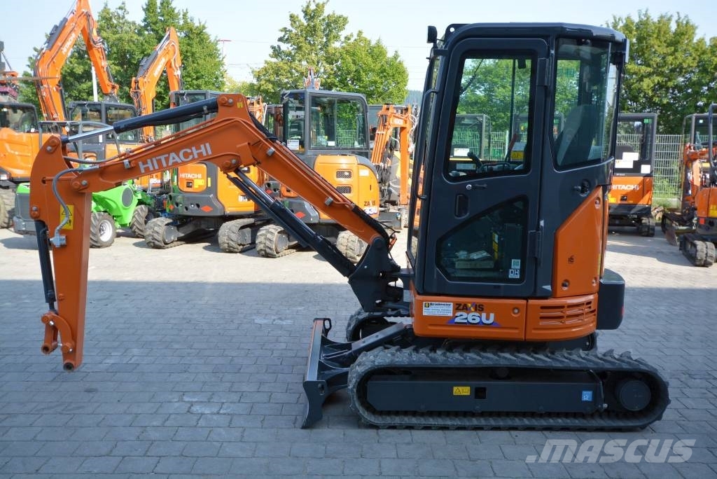 Hitachi ZX 26 U-6, 2024, Ravensburg-Oberzell, Baden-Württemberg