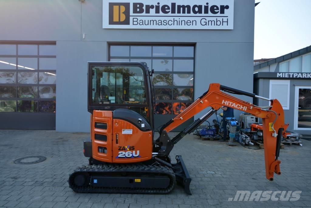 Hitachi ZX 26 U-6, 2024, Ravensburg-Oberzell, Baden-Württemberg