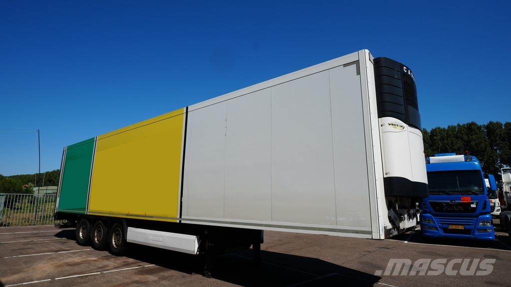 Krone 3 Axle frigo trailer Carrier Vector 1850 Koel-vries opleggers