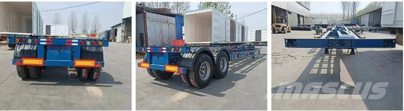 ZW Group ZW-GROUP 40ft 2 Axle Skeleton Semi traile Semirremolques en chasís