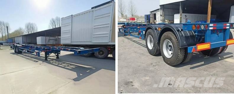 ZW Group ZW-GROUP 40ft 2 Axle Skeleton Semi traile Semirremolques en chasís