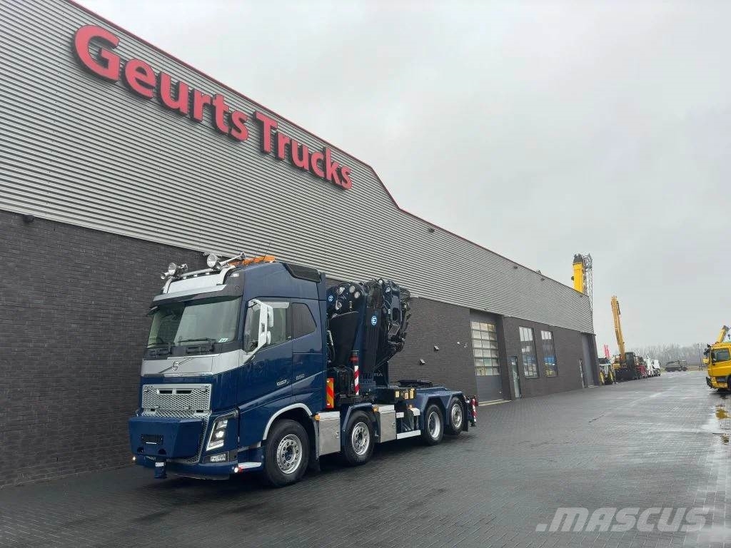 Volvo FH 16.650 8X2 + EFFER 1855/8S + JIB 6S HEAVY DUTY Kranbil