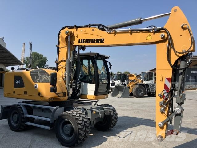 Liebherr A 920 Litronic Excavadoras de ruedas