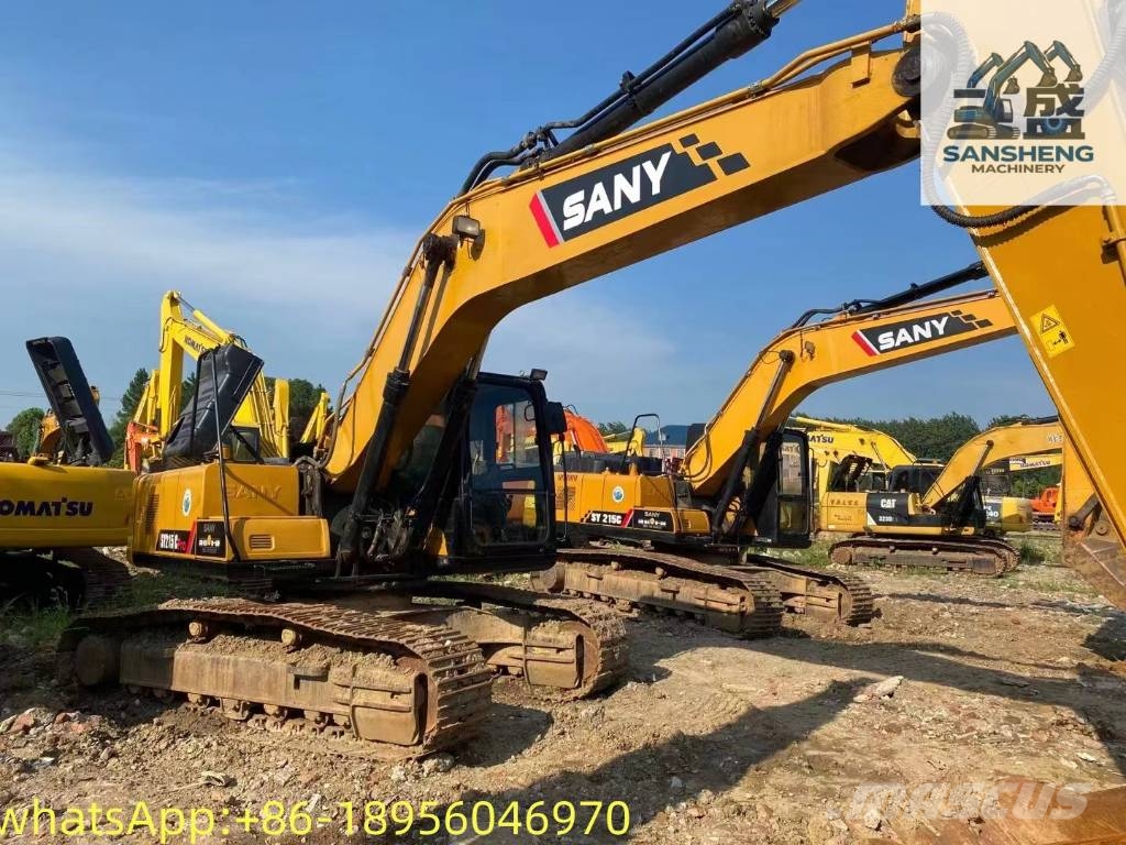 Sany SY 215 C حفارات زحافة