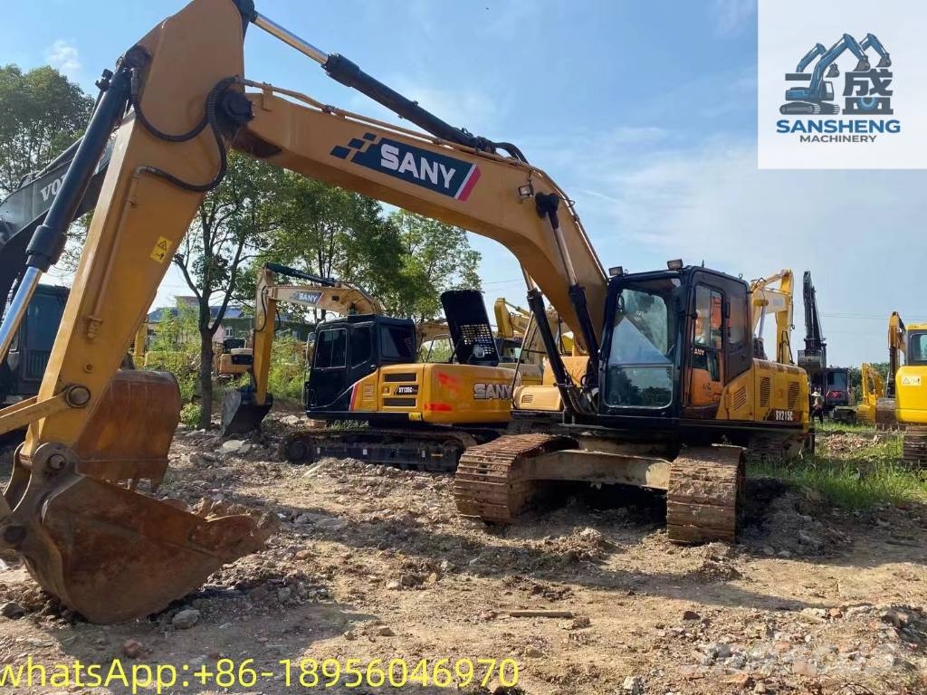 Sany SY 215 C حفارات زحافة