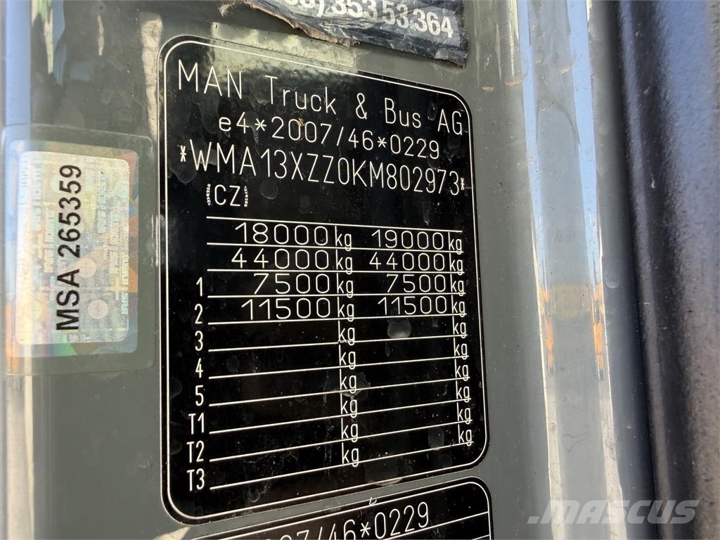 MAN TGX VIN 973 Tegljači