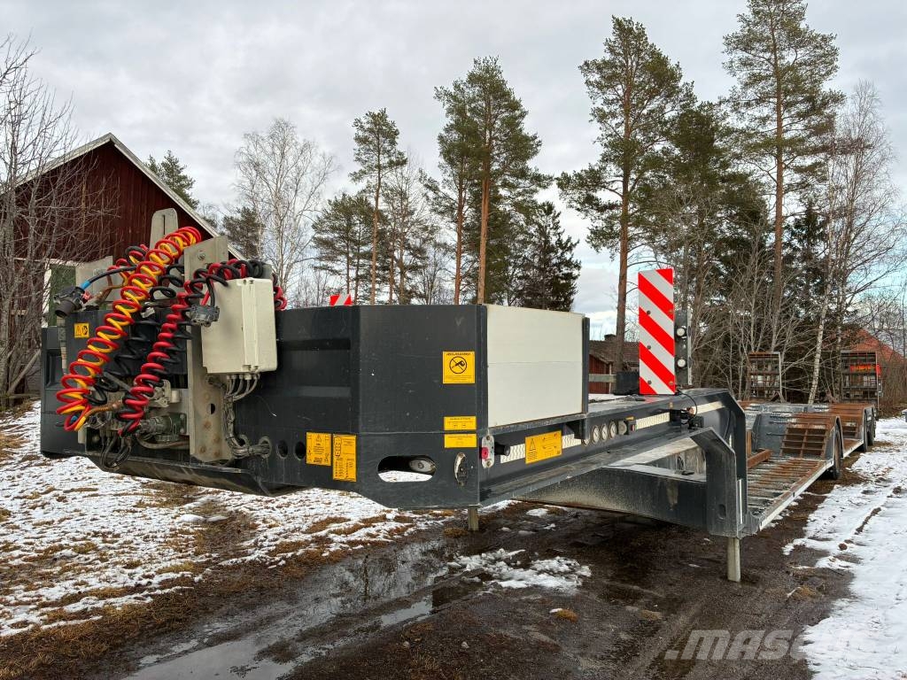 Rojo Trailer 3axl Skogjumbo BIG Semirremolques de carga baja