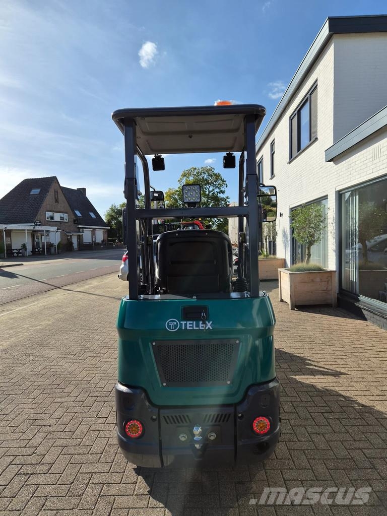 Perkins Telex loader bak en lepels shovel Малі навантажувачі