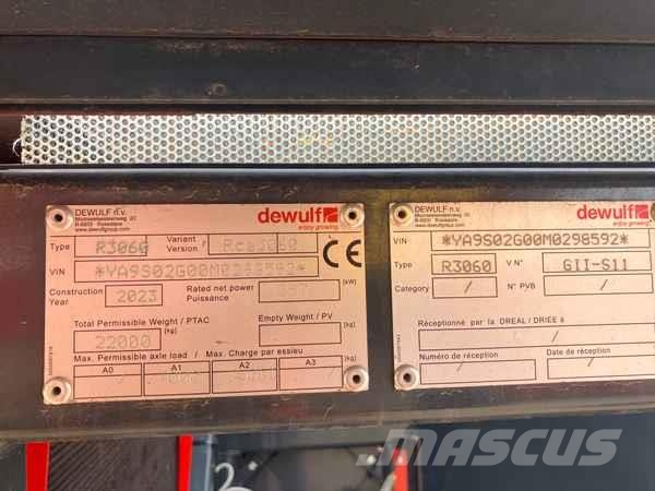 Dewulf RCA3060 Maszyny rolnicze - Inne