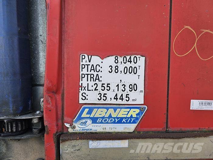 Lecitrailer 3E20BD0SP - BPW DISC - ADR Тентовані напівпричепи