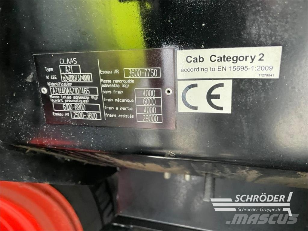 CLAAS ARION 420 Traktorji