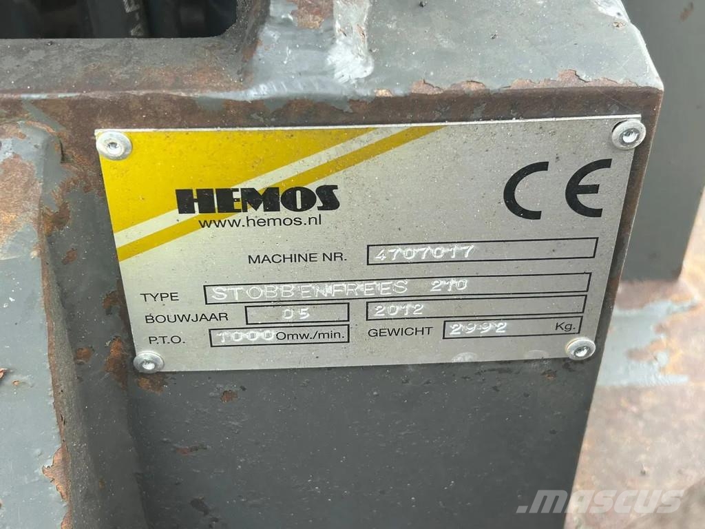 Herder Hemos Stobbenfrees Stobben Frees Лісові мулчери