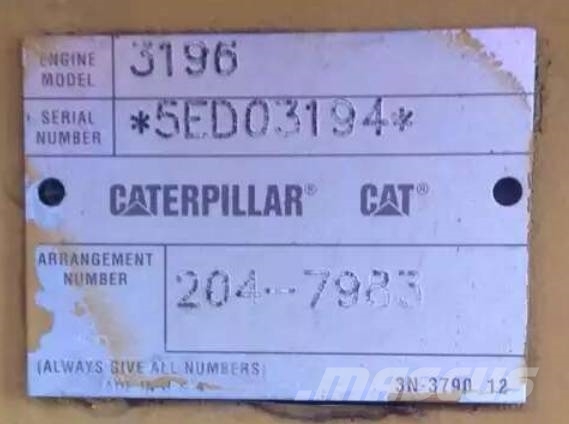 CAT 3196  Diesel motor For crusher Motoren