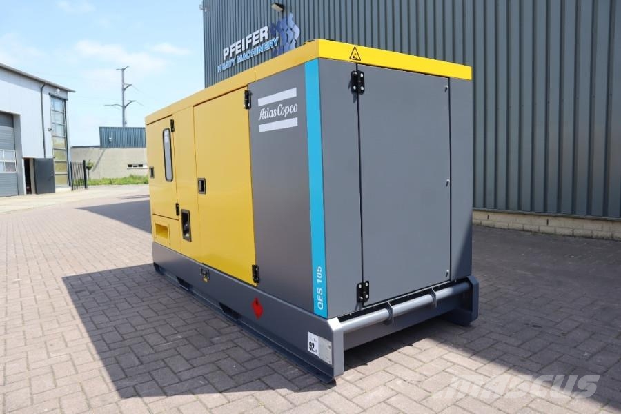 Atlas Copco QES 105 JD ST3 Valid inspection, Diesel, 105 kVA Дизельні генератори