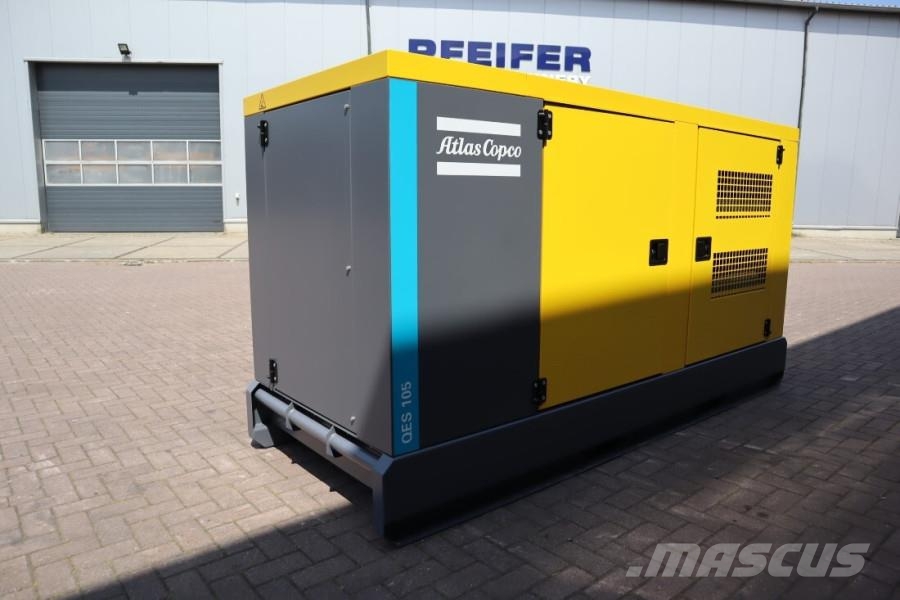 Atlas Copco QES 105 JD ST3 Valid inspection, Diesel, 105 kVA Дизельні генератори