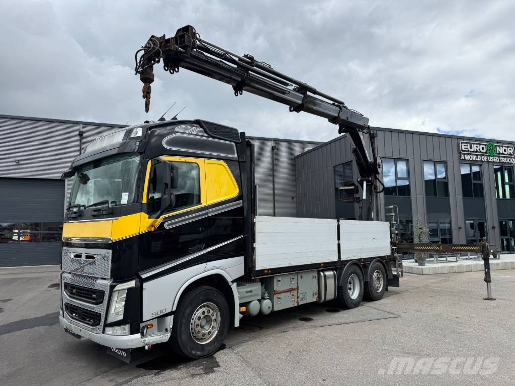 Volvo FH500 6x2*4 / Crane Hiab 262 EP-5 Euro 6 Lastbil med kran