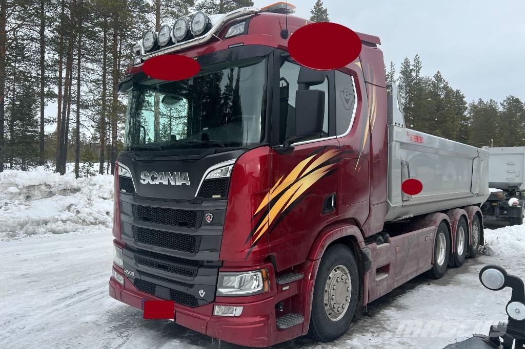 Scania R 590 Tippbilar
