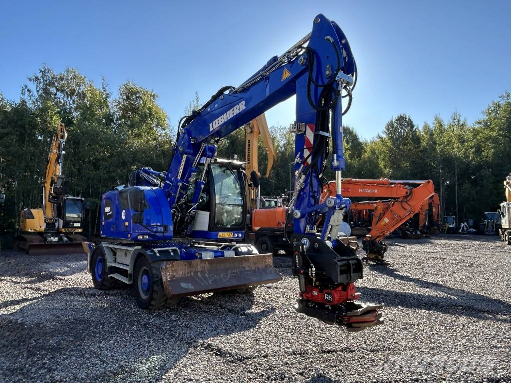 Liebherr A 918 Compact Ekskavatori uz riteņiem