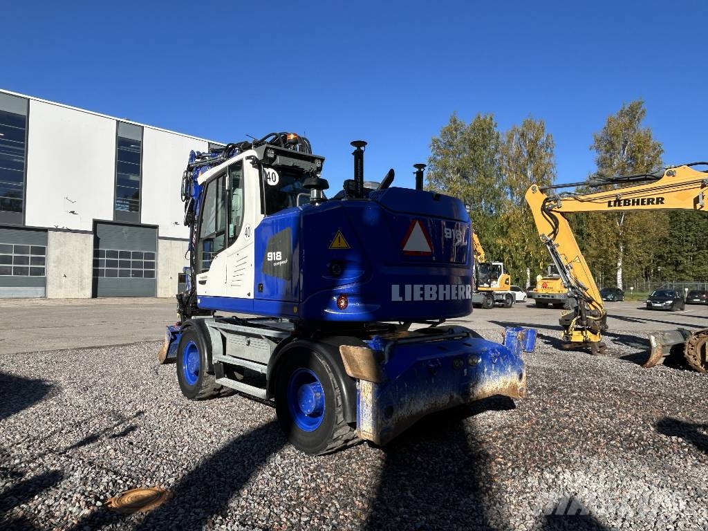 Liebherr A 918 Compact Ekskavatori uz riteņiem