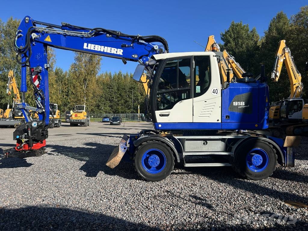 Liebherr A 918 Compact Ekskavatori uz riteņiem