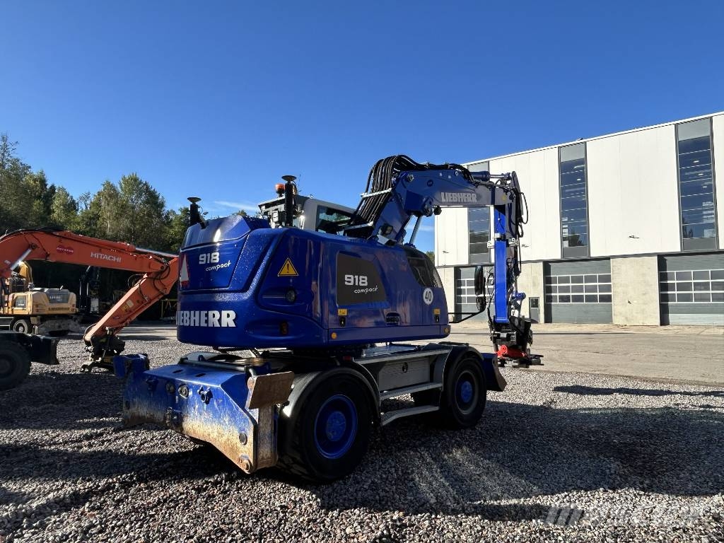 Liebherr A 918 Compact Ekskavatori uz riteņiem