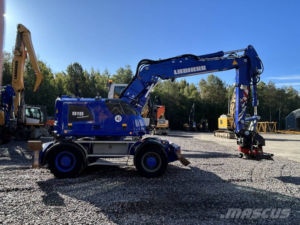 Liebherr A 918 Compact Ekskavatori uz riteņiem