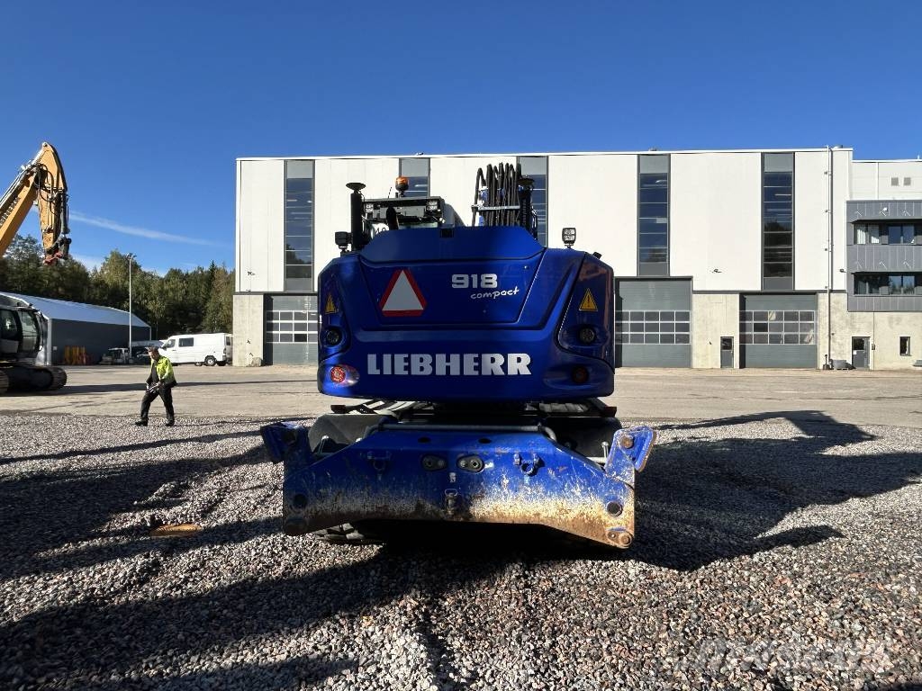 Liebherr A 918 Compact Ekskavatori uz riteņiem