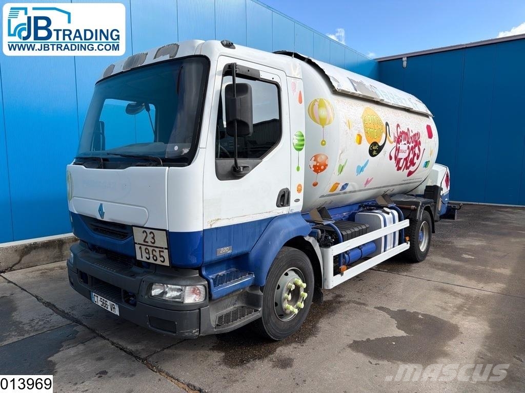 Renault Midlum 220 EURO 5, LPG, GPL, 14990 Liter, Telma Camiões-cisterna