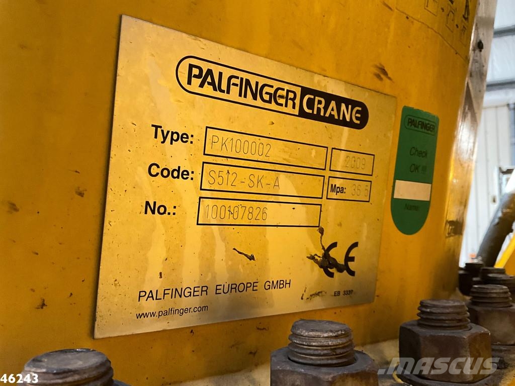 MAN TGS 35.360 8x2 Palfinger 100 Tonmeter laadkraan + Rabljene dizalice za težak teren