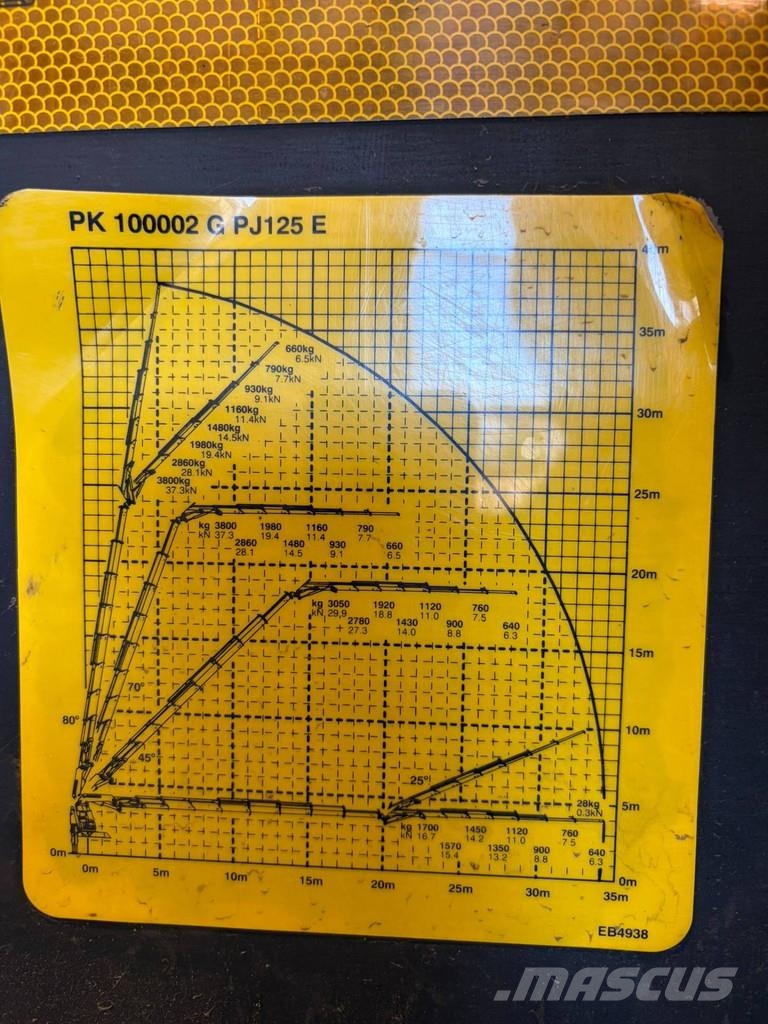 MAN TGS 35.360 8x2 Palfinger 100 Tonmeter laadkraan + Rabljene dizalice za težak teren