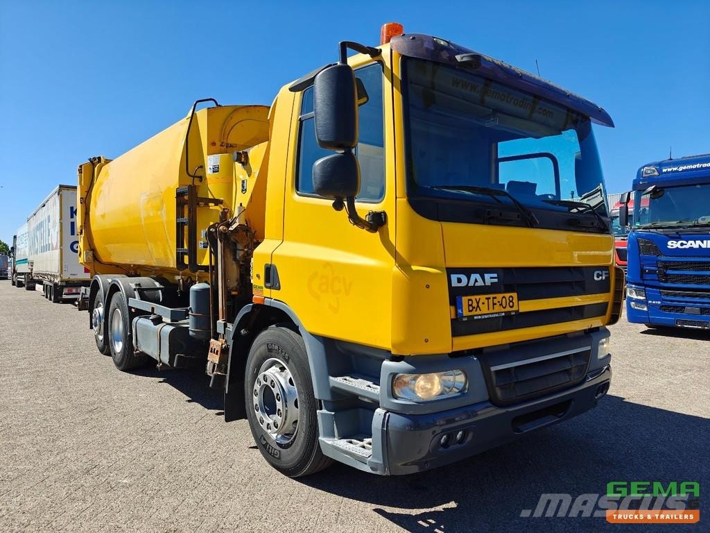 DAF FAN CF75 6x2 Day Cab Euro5 EEV - Haller Side Loade Kamioni za otpad