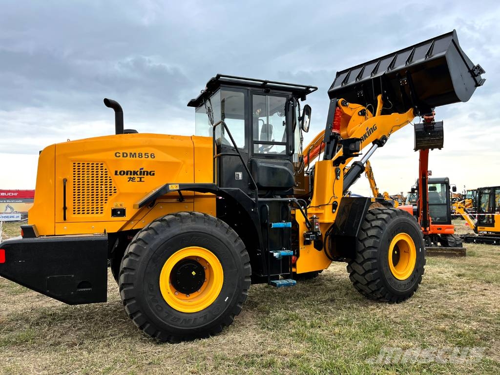 Lonking CDM856 Gumikerekes homlokrakodók
