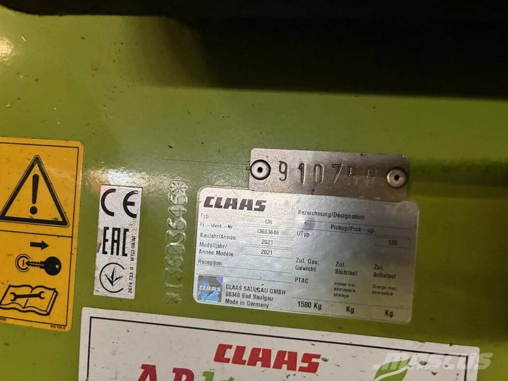 CLAAS PU 380 HD Finsnittere