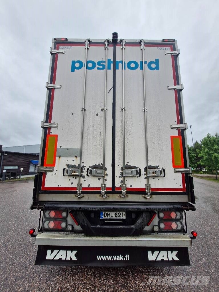 VAK HCT REEFER NORDIC نصف مقطورات بدرجة حرارة قابلة للضبط