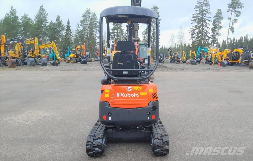 Kubota U17-3a UUSI, KALLISTAJALLA Mini ekskavatörler, 7 tona dek