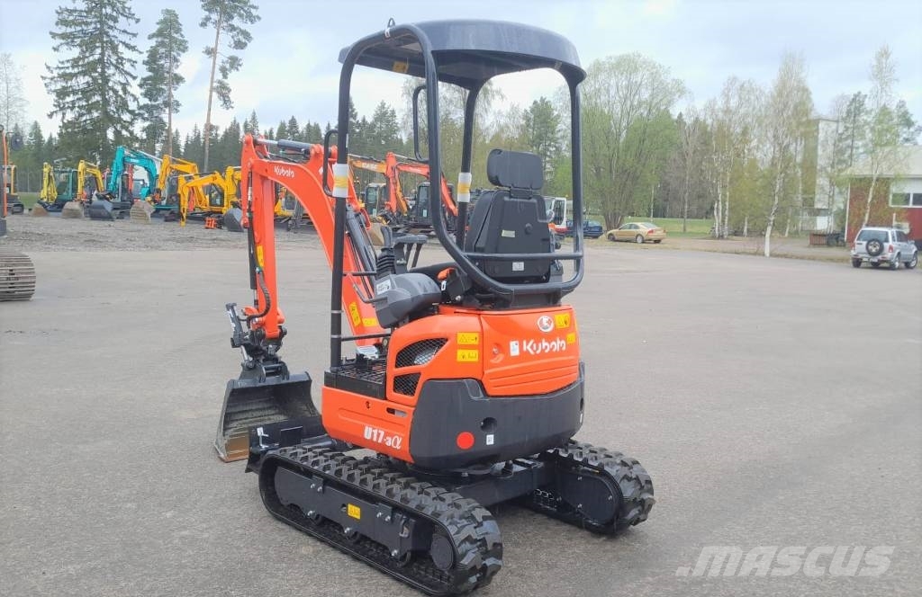 Kubota U17-3a UUSI, KALLISTAJALLA Mini ekskavatörler, 7 tona dek