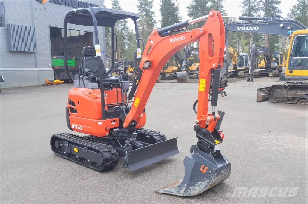 Kubota U17-3a UUSI, KALLISTAJALLA Mini ekskavatörler, 7 tona dek
