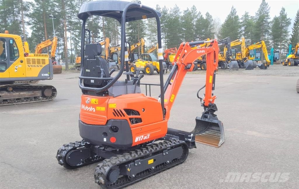 Kubota U17-3a UUSI, KALLISTAJALLA Mini ekskavatörler, 7 tona dek