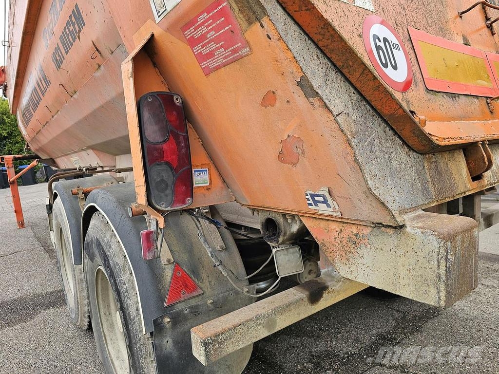 Robuste KAISER. S3302G37 | TIPPER| STEEL CHASSIS STEEL BOX 自卸半挂车