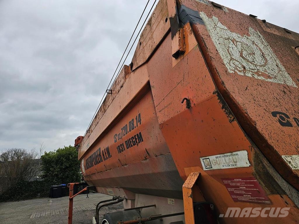 Robuste KAISER. S3302G37 | TIPPER| STEEL CHASSIS STEEL BOX 自卸半挂车