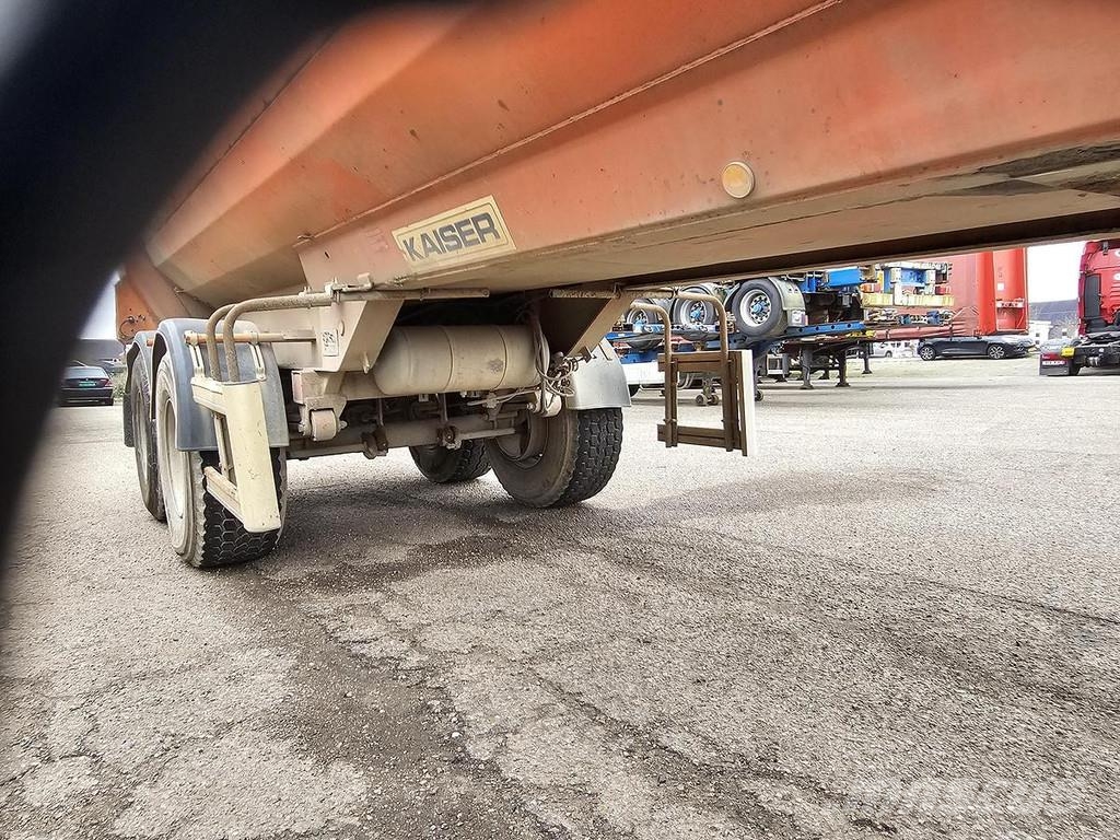 Robuste KAISER. S3302G37 | TIPPER| STEEL CHASSIS STEEL BOX 自卸半挂车
