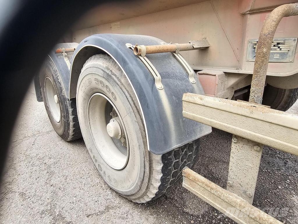 Robuste KAISER. S3302G37 | TIPPER| STEEL CHASSIS STEEL BOX 自卸半挂车