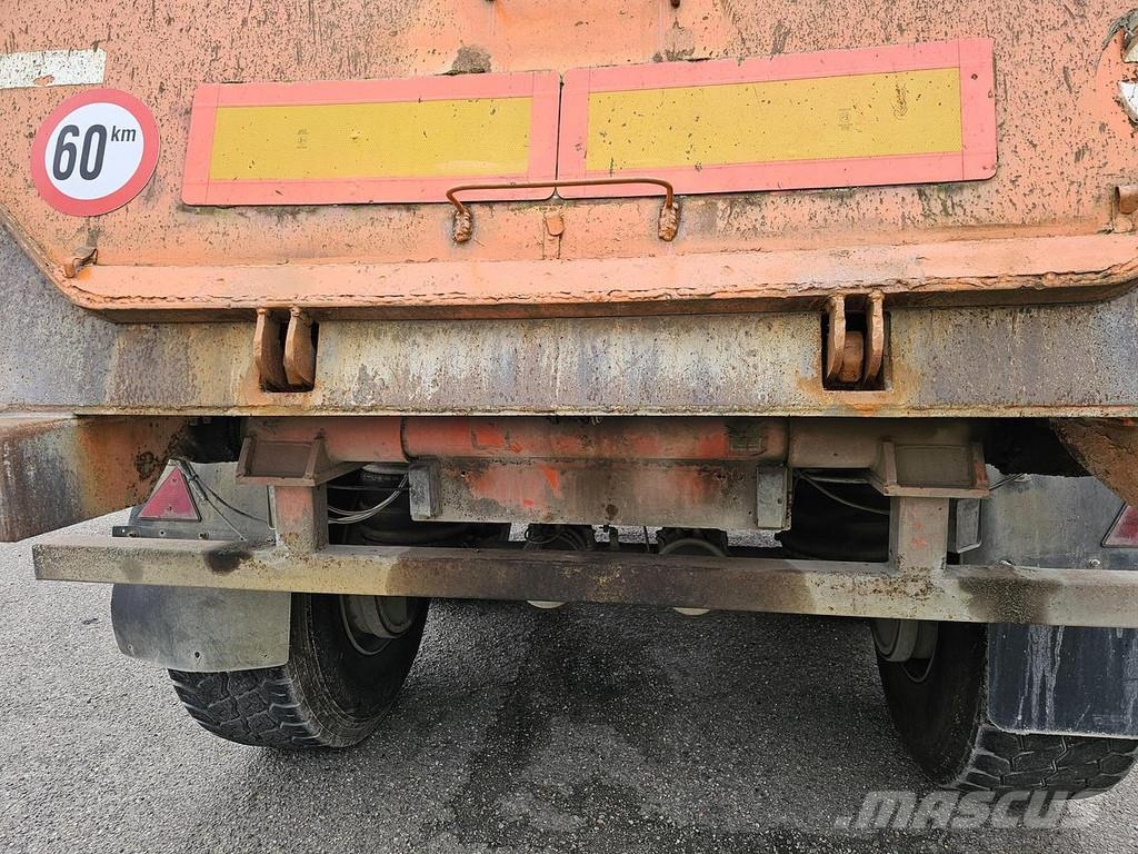 Robuste KAISER. S3302G37 | TIPPER| STEEL CHASSIS STEEL BOX 自卸半挂车