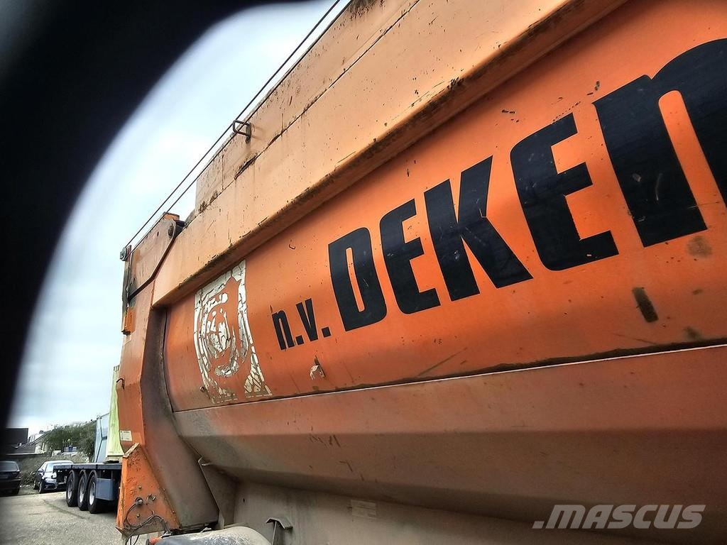 Robuste KAISER. S3302G37 | TIPPER| STEEL CHASSIS STEEL BOX 自卸半挂车
