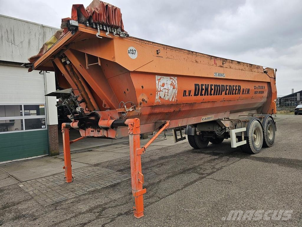 Robuste KAISER. S3302G37 | TIPPER| STEEL CHASSIS STEEL BOX 自卸半挂车