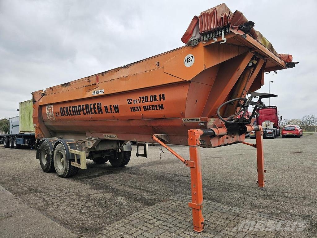 Robuste KAISER. S3302G37 | TIPPER| STEEL CHASSIS STEEL BOX 自卸半挂车