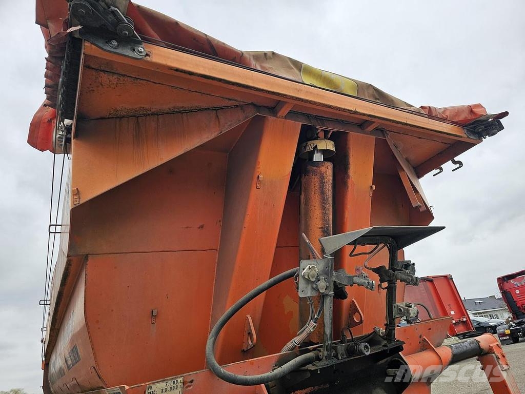 Robuste KAISER. S3302G37 | TIPPER| STEEL CHASSIS STEEL BOX 自卸半挂车